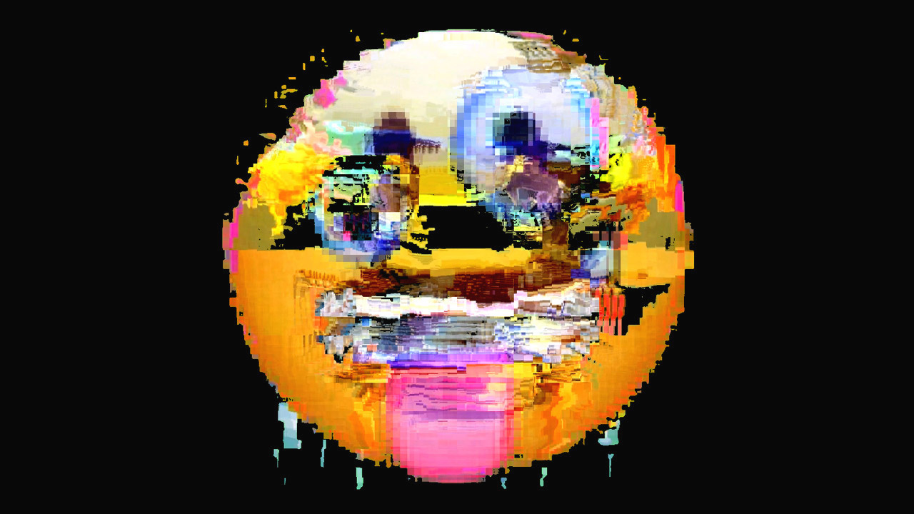Still from Emoji Wreck VJ pack.