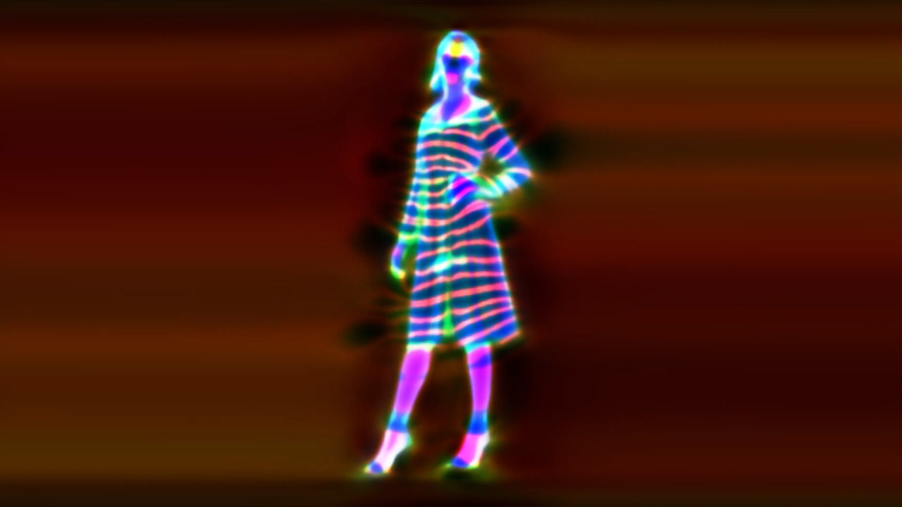 Still from Fashion Pose VJ pack.
