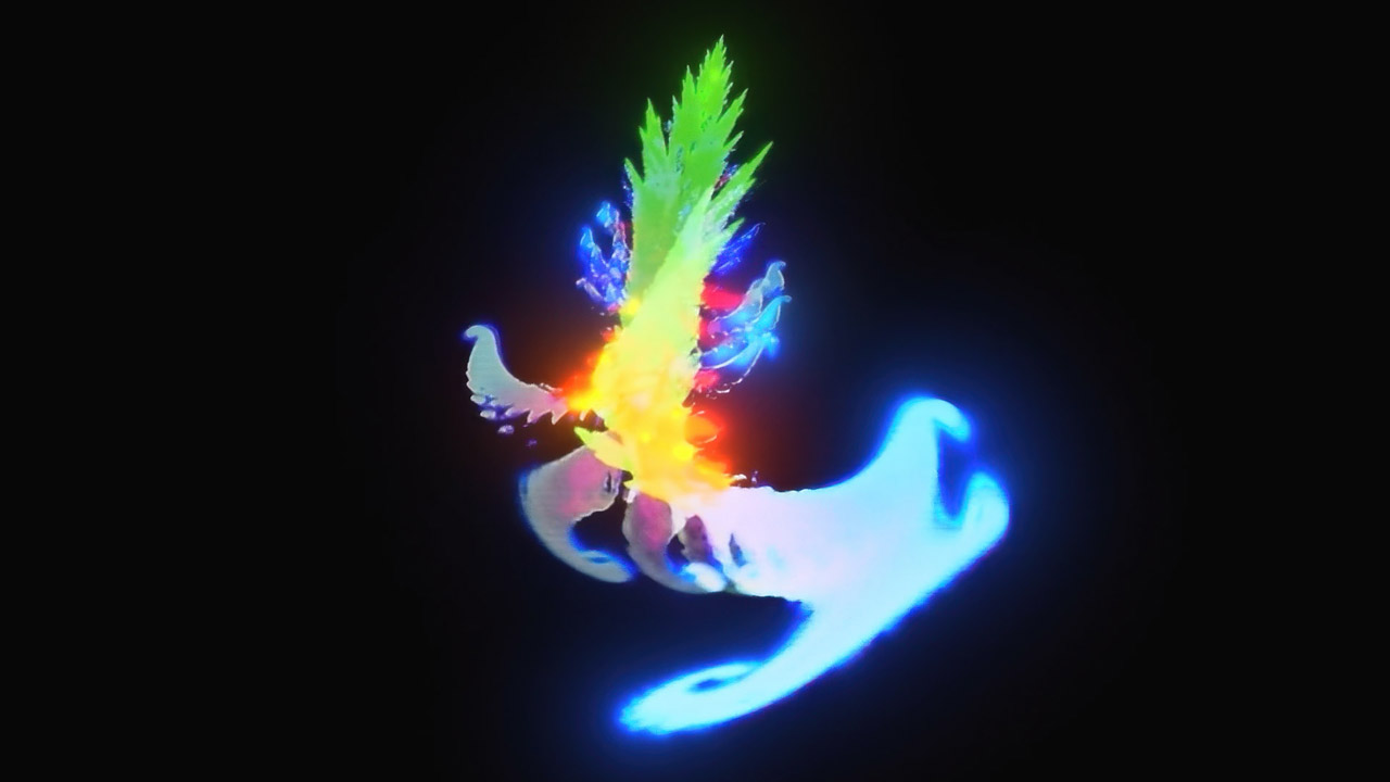 Still from Feedback Fractals VJ pack.