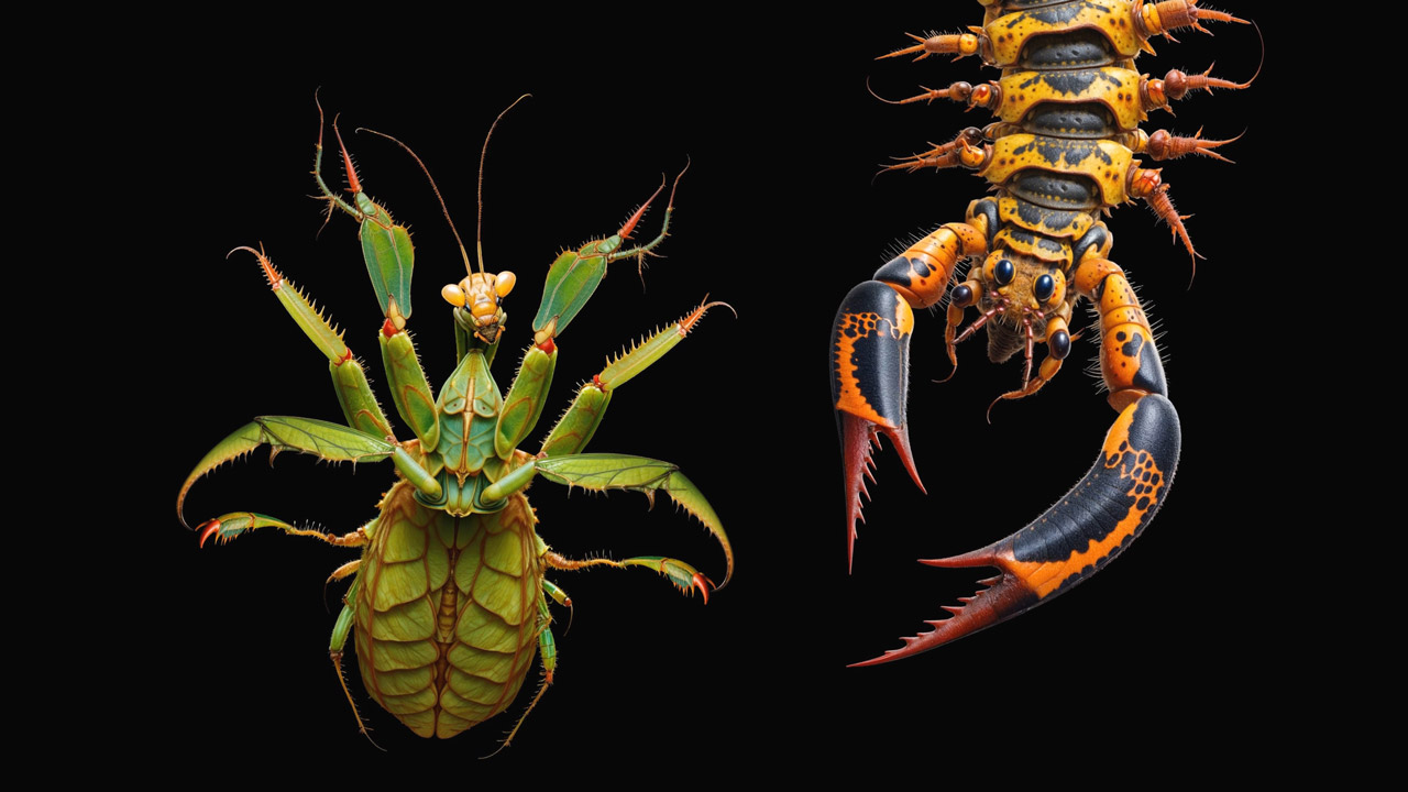 Still from Insectoid Protocol VJ pack.