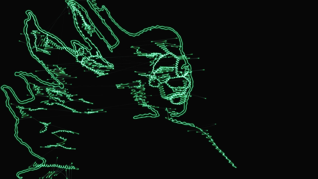 Still from Nostalgia Voltage VJ pack.